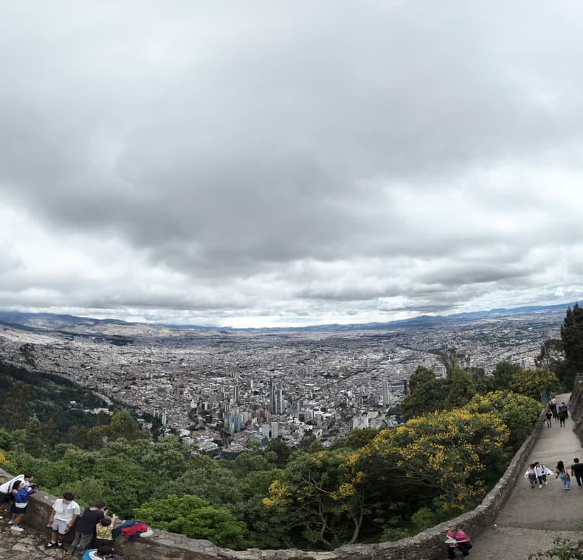 Overview of Bogota, Colombia