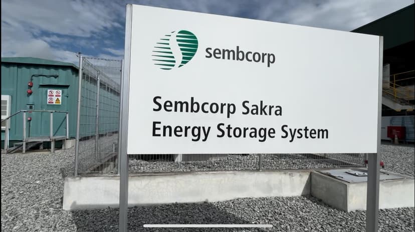 Sembcorp Energy Storage Plant