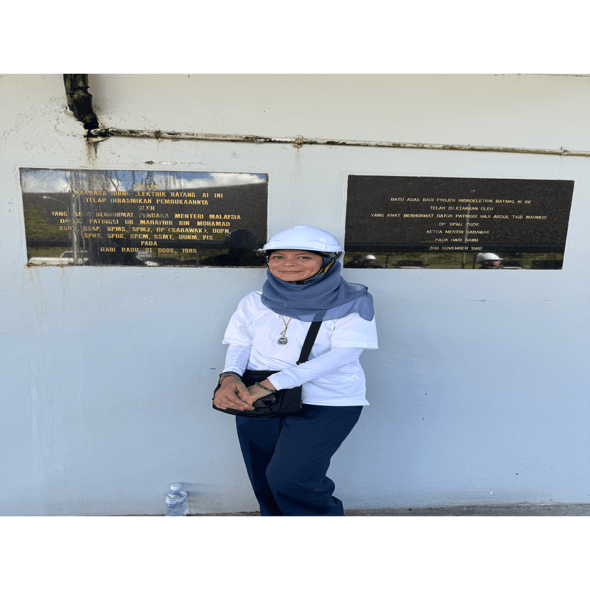 Batang Ai Hydroplant & Floating Solar Visit with Sarawak Energy