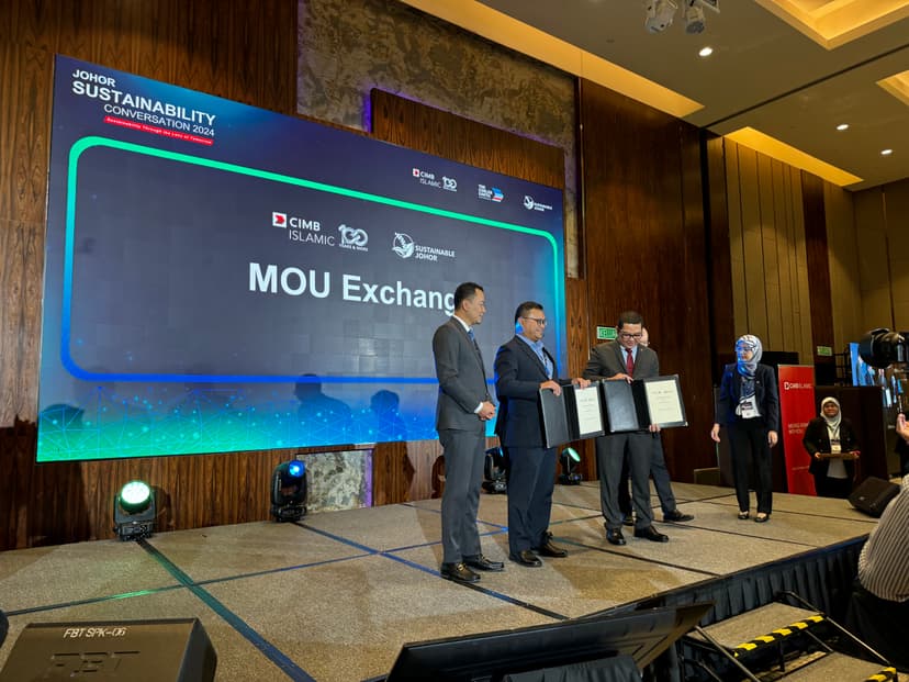 Johor Sustainability Conversation by CIMB. Carbon Credit in Mangroves by Norita Ja’afar & Panel Sessions